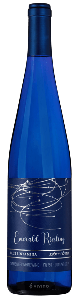 Blue Binyamina Emerald Riesling Semi-Sweet