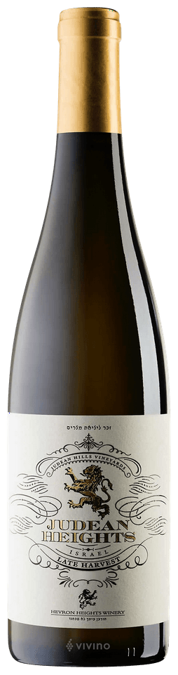 Judean Heights Vineyards Late Harvest