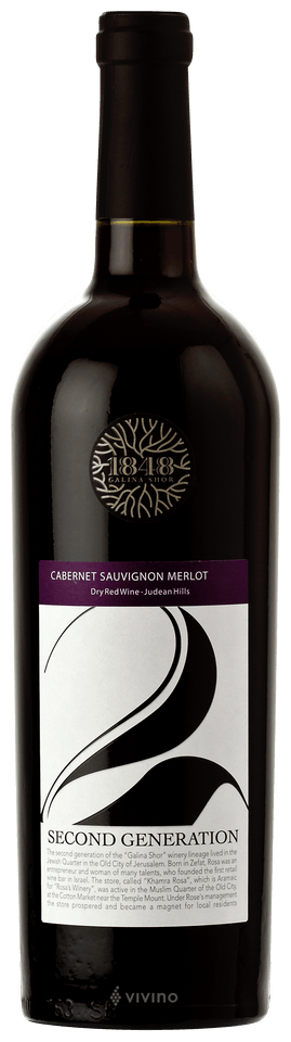 Second Generation Cabernet Sauvignon - Merlot